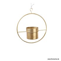 Metall Hänger Topf/Golden Ring