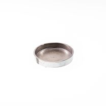 Metall Kerzenteller Alu/Schwer/Nickel