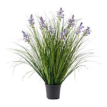 Kunststoff Pflanze Lavendel/Gras