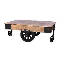 Holz Wagen Tisch/Mango