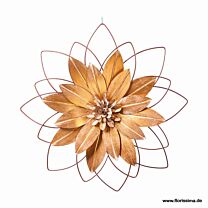 Metall Blume Fantasia/Wanddeko