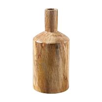 Holz Vase Flasche