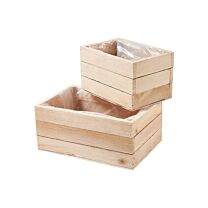 Holz Kiste Veggie
