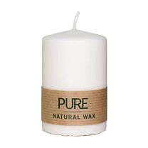 Stumpenkerze PURE/Natural Wax