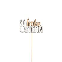 Holz Stecker Frohe Ostern