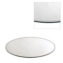 Glas Platte Spiegel/Rondo