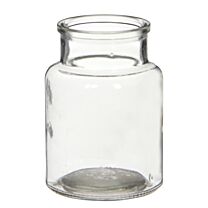 Glas Vase Apothekerflasche klein