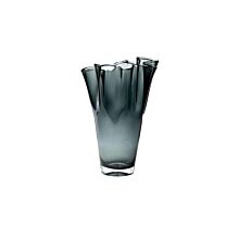 Glas Vase S/Wave