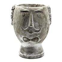 Keramik Pokal Opa/Pflanzkopf