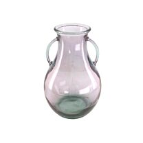 Glas Vase Recycled/Henkel