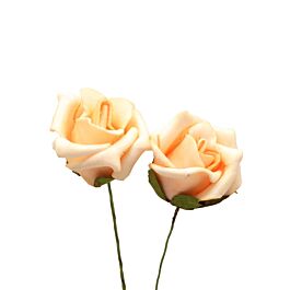 Kunststoff Rose Soft/Beauty (48 Stück)