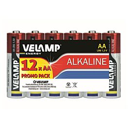 Batterie VELAMP/Alkaline/AA/LR06 (12 Stück)