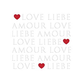 Serviette Love Letters (20 Stück)