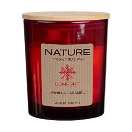 Duftkerze Natur-Comfort/Vanilla-Caramel (6 Stück)