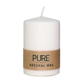 Stumpenkerze PURE/Natural Wax (6 Stück)
