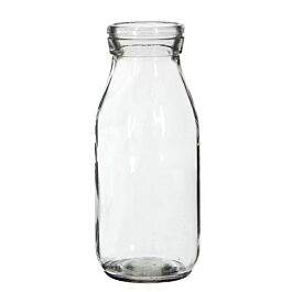 Glas Vase Milchflasche klein (24 Stück)