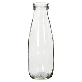Glas Vase Milchflasche gross (12 Stück)