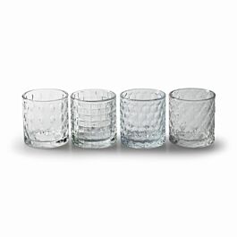 Glas Teelichtbecher Seasons (12 Stück)