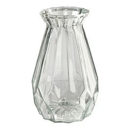 Glas Flasche Prisma (2 Stück)